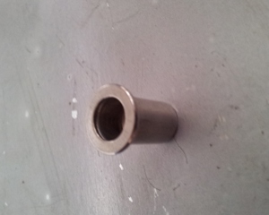 Rivet nut M6 flat Head  0.5 - 3.0 sst DIN 13
